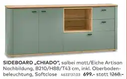 porta SIDEBOARD "CHIADO", salbei matt/Eiche Artisan Angebot