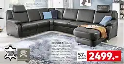 porta ECKSOFA, echtes Leder Angebot