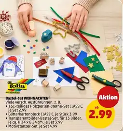 PENNY Bastel-Set WEIHNACHTEN* Angebot