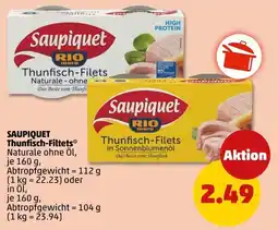 PENNY Saupiquet Thunfisch-Filets Angebot