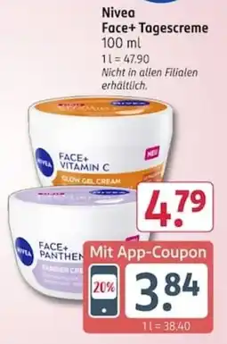 Rossmann Nivea Face+ Tagescreme Angebot