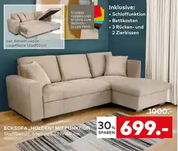 porta Ecksofa "holden" mit funktion Angebot