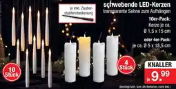 Zimmermann schwebende LED-Kerzen Angebot