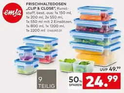 porta Emsa frischhaltedosen "clip & close" Angebot