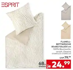 porta Esprit flanell-bettwäsche Angebot