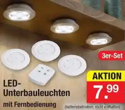 Zimmermann LED-Unterbauleuchten mit Fernbedienung Angebot