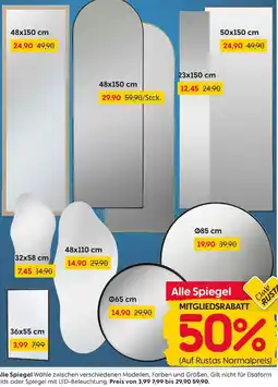 Rusta Alle Spiegel Angebot