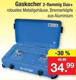 Zimmermann Gaskocher 2-flammig Duo+ Angebot