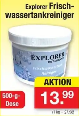 Zimmermann Explorer Frischwassertankreiniger Angebot