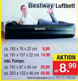 Zimmermann Bestway Luftbett Angebot