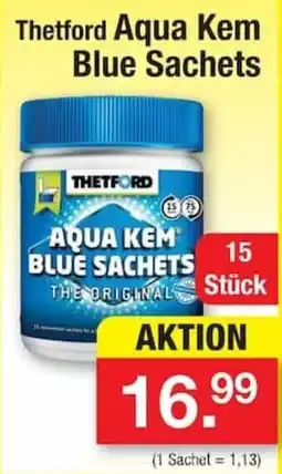 Zimmermann Thetford Aqua Kem Blue Sachets Angebot