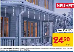 Rusta Lichterkette Eiszapfen Angebot