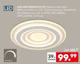 porta LED-DECKENLEUCHTE, Metall weiß matt Angebot