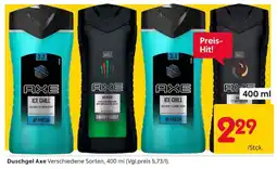 Rusta Duschgel Axe Angebot