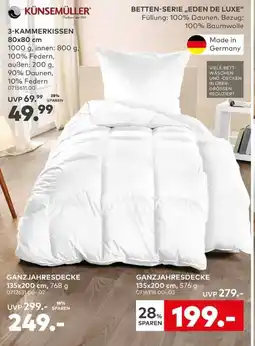 porta KÜNSEMÜLLER BETTEN-SERIE „EDEN DE LUXE“ Angebot