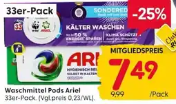 Rusta Waschmittel Pods Ariel Angebot