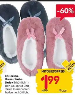 Rusta Ballerina-Hausschuhe Daisy Angebot