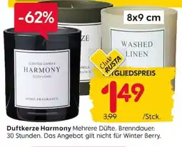 Rusta Duftkerze Harmony Angebot