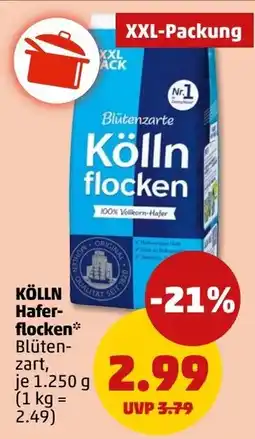 PENNY Kölln Haferflocken Blütentzart Angebot
