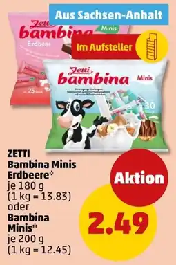 PENNY ZETTI Bambina Minis Erdbeere Angebot