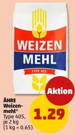 PENNY ÄHRE Weizenmehl Angebot