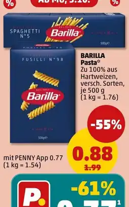 PENNY Barilla Pasta Angebot