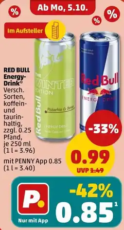 PENNY Red Bull Energy-Drink Angebot