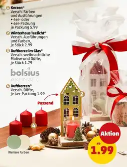 PENNY bolsius AROMATIC Duftkerzen Angebot