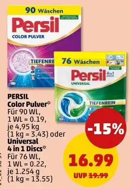 PENNY Persil Color Pulver Angebot