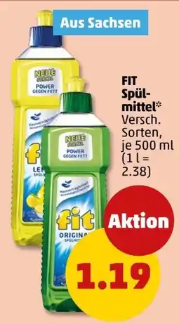 PENNY FIT Spülmittel Angebot