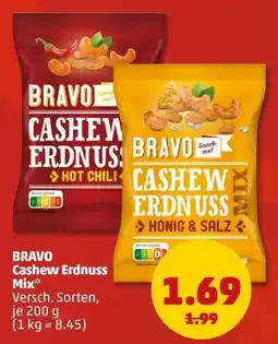 PENNY BRAVO Cashew Erdnuss Mix Angebot