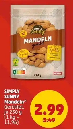 PENNY SIMPLY SUNNY Mandeln Angebot