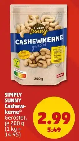 PENNY SIMPLY SUNNY Cashewkerne Angebot