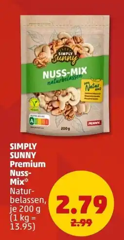 PENNY SIMPLY SUNNY Premium Nuss-Mix Angebot