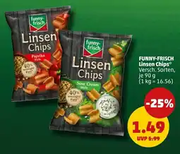 PENNY FUNNY-FRISCH Linsen Chips Angebot