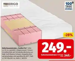 Segmüller Kaltschaummatratze Comfort Pro Angebot