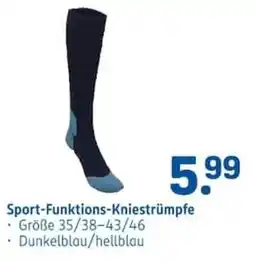 Rossmann Sport-Funktions-Kniestümpfe Angebot
