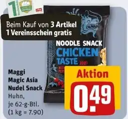 nahkauf Maggi Magic Asia Nudel Snack Huhn Angebot