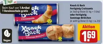 Knack & Back Fertigteig Croissants