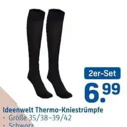 Rossmann Ideenwelt Thermo-Kniestrümpfe Angebot