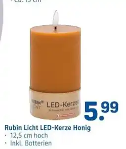 Rossmann Rubin Licht LED-Kerze Honig Angebot