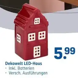 Rossmann Dekowelt LED-Haus Angebot
