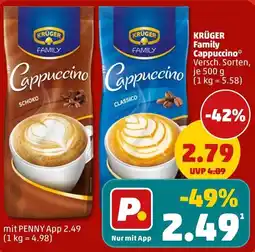 PENNY KRÜGER Family Cappuccino Angebot