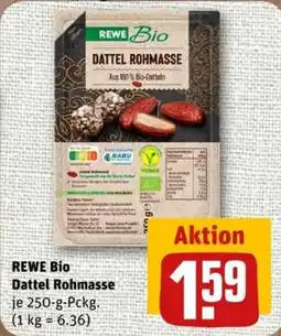 nahkauf REWE Bio Dattel Rohmasse Angebot