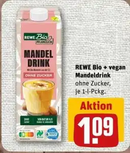 nahkauf REWE Bio Mandel Drink Angebot