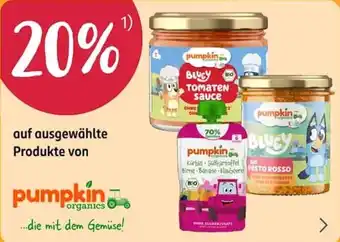 Pumpkin organics Bluey Tomaten Sauce