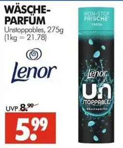 Wreesmann Lenor Wäscheparfüm Unstoppables Angebot