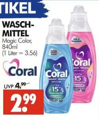 Coral Magic Wash