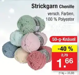 Zimmermann Strickgarn Chenille Angebot