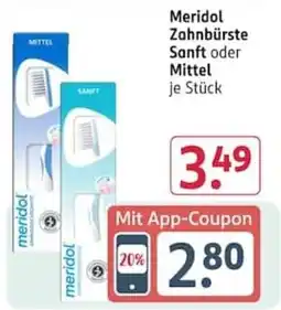 Rossmann Meridol Zahnbrüste Angebot